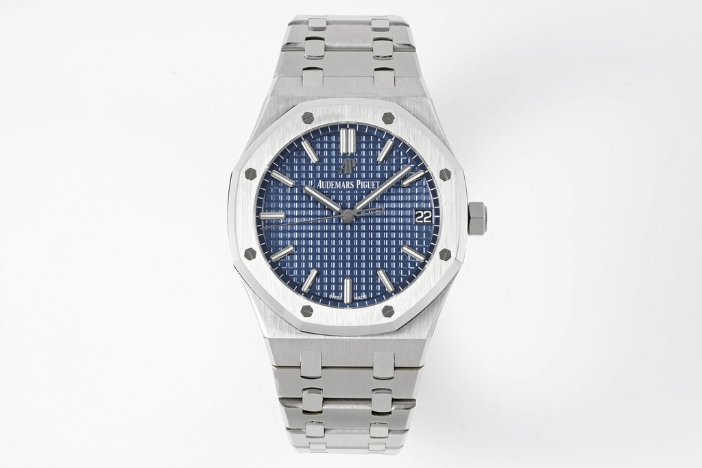 Royal Oak 15510, 41mm, “50th Anniversary”, Blue Dial on SS Bracelet