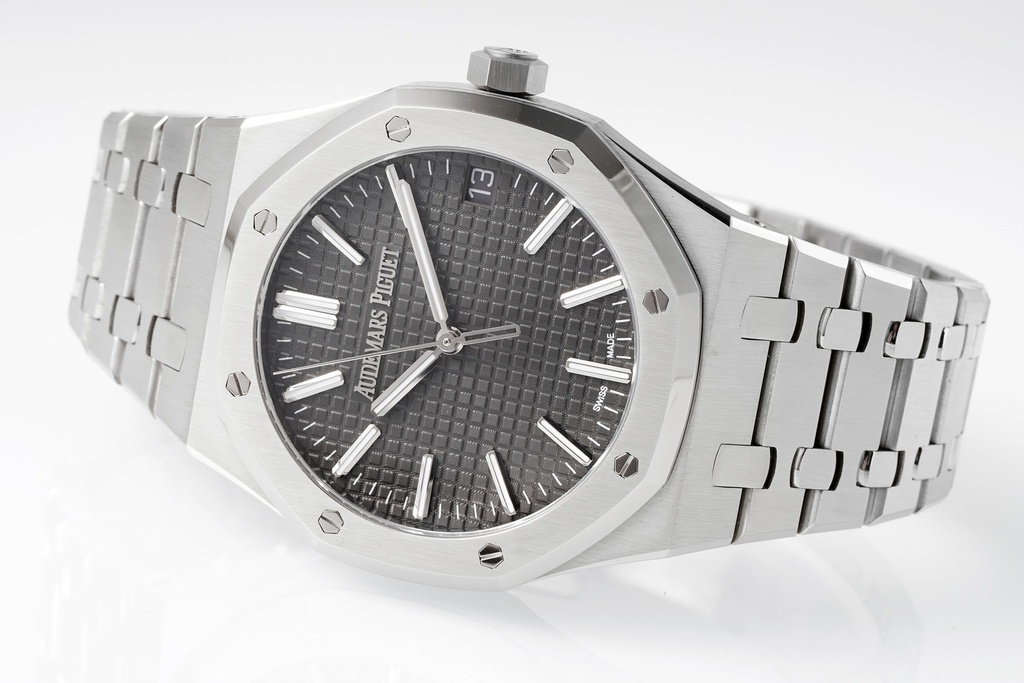 Royal Oak 15510, 41mm, “50th Anniversary”, Grey Dial on Stainless Steel Bracelet (copy)