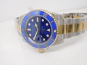 Submariner 116613 LB, Blue Ceramic, 904L Stainless Steel, Yellow Gold, Blue Dial