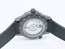 Seamaster 300m, Black Ceramic, Black Dial on Black Rubber Strap