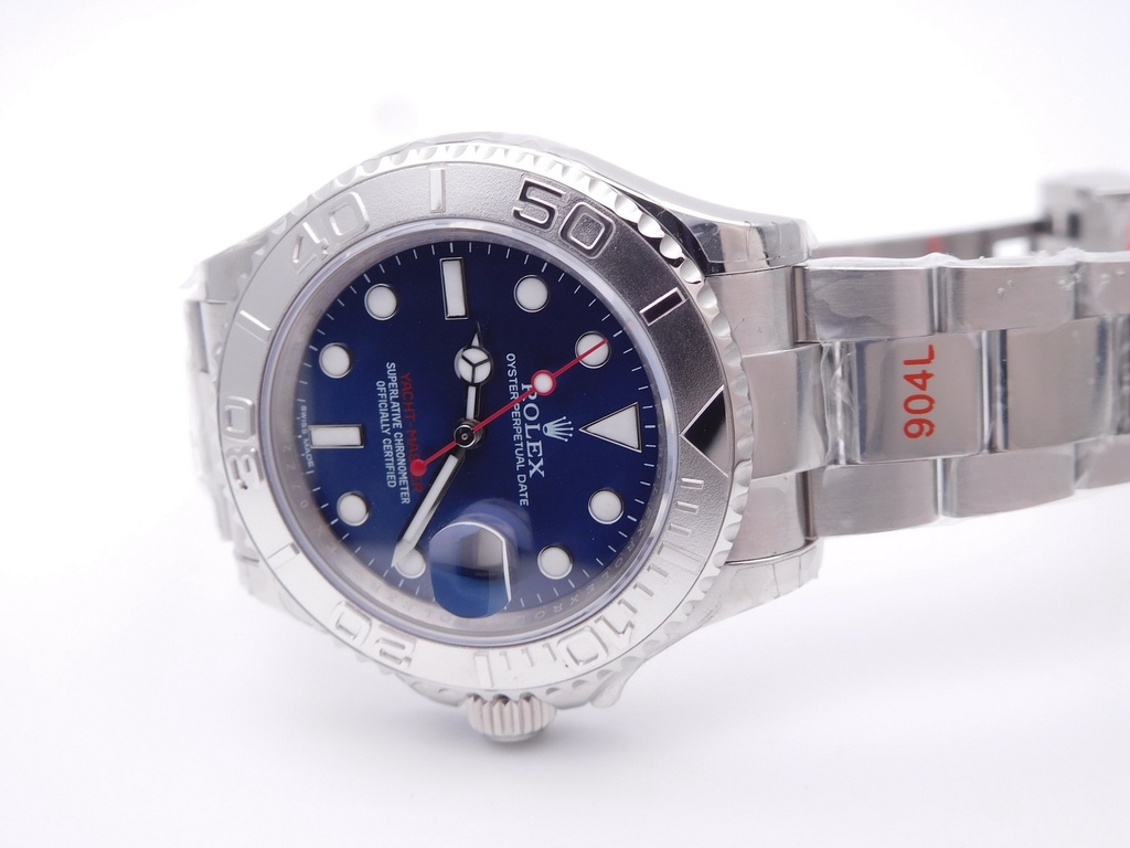 Yacht-Master, 126622, 904L SS, Blue Dial