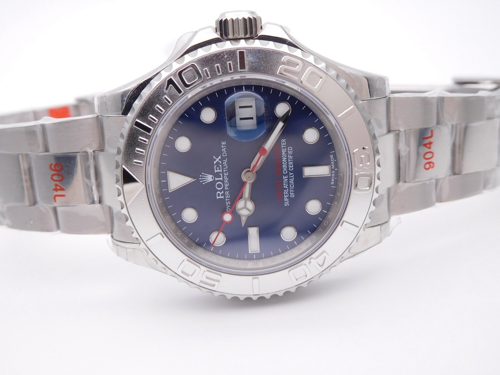 Yacht-Master, 126622, 904L SS, Blue Dial