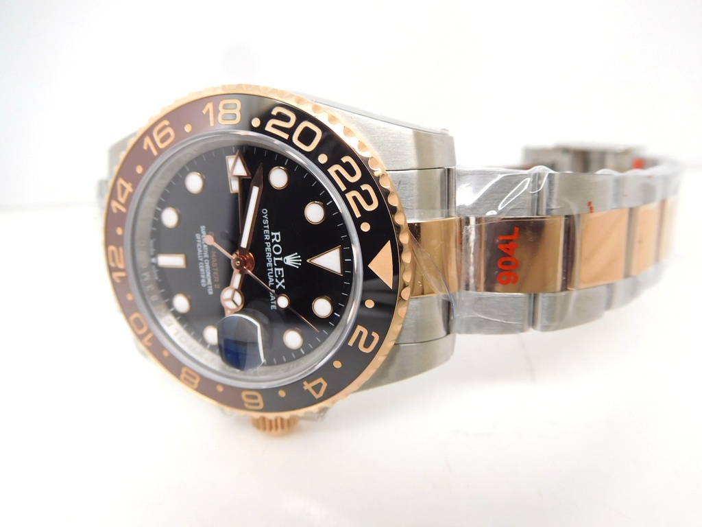 GMT Master II, 126711, CHNR Black/Brown, Clean Factory, SS/RG Bracelet DD3285