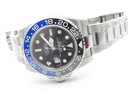 GMT Master II 126710, BLNR, Black/Blue "Batman", 904L Stainless Steel, Oyster Bracelet