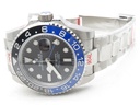 GMT Master II 126710, BLNR, Black/Blue "Batman", 904L Stainless Steel, Oyster Bracelet