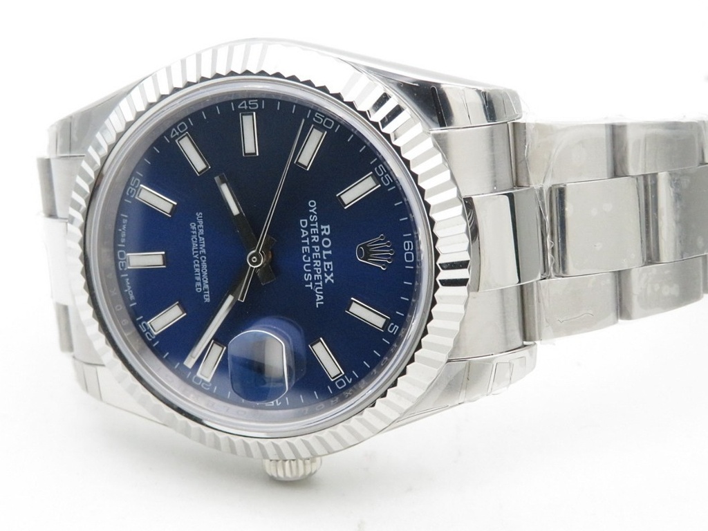 DateJust 126334, 41mm, Blue Dial on Jubilee Bracelet