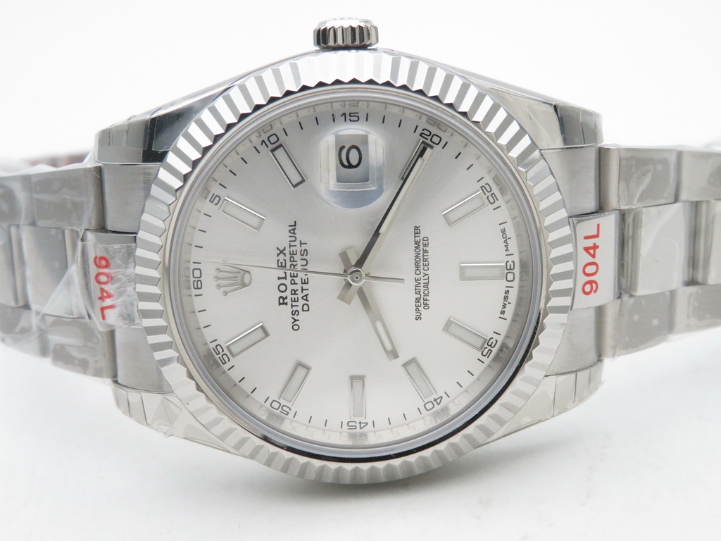 DateJust 126334, 41mm, White Dial on Oyster Bracelet