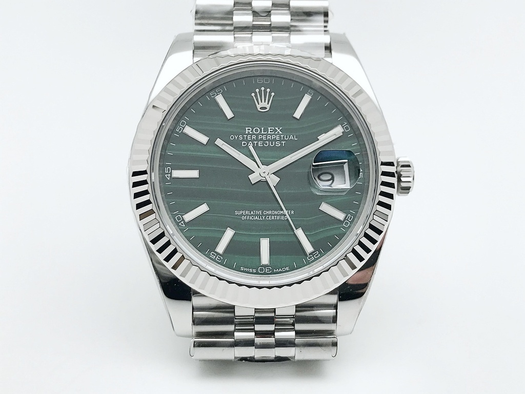 Datejust 126334, 41mm, Green Dial on Stainless Steel Oyster Bracelet