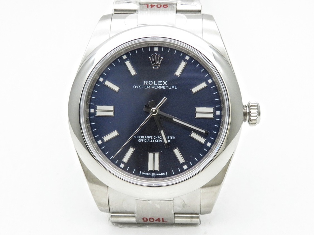 Oyster Perpetual 124300, 41mm, Blue Dial