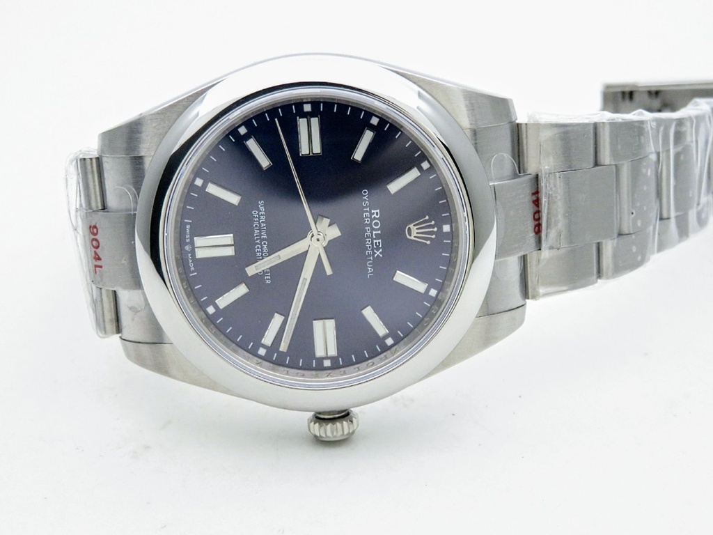 Oyster Perpetual 124300, 41mm, Blue Dial