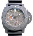 PAM1039 V Carbotech VSF 1:1 Best Edition Grey Sail Dial on Black Rubber Strap P.9010 Clone