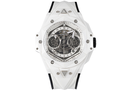 Big Bang Sang White Ceramic ZF on White Rubber Strap A1240