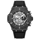 Big Bang Unico Ceramic ZF Black Skeleton Dial on Black Rubber Strap A1280