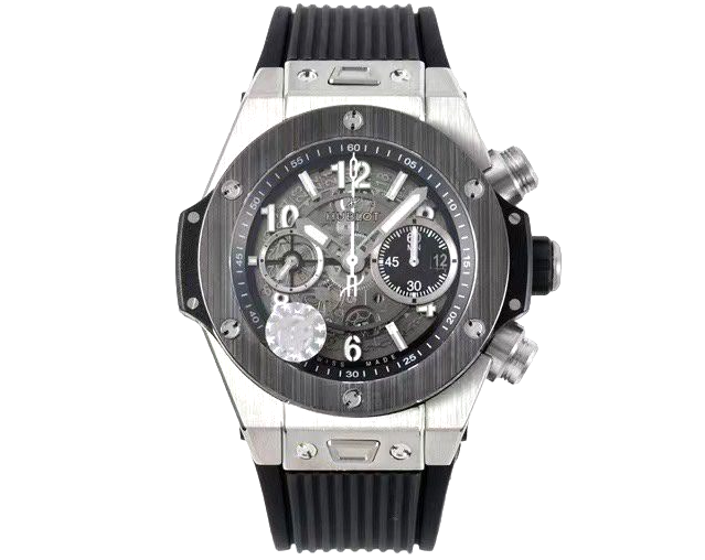 Hublot Big Bang Unico Titanium Ceramic ZF Skeleton Dial on Black Rubber Strap A1280