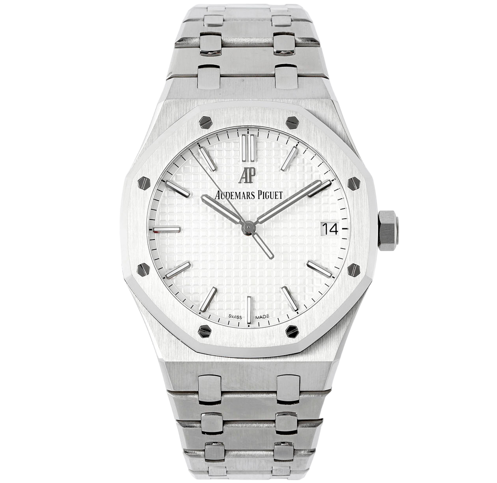 Royal Oak 15510, 41mm, “50th Anniversary”, White Dial on Stainless Steel Bracelet