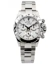 Daytona 116520, 904L Stainless Steel, White Dial