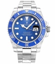 Submariner 116619, "Smurf" Blue Ceramic, 904L Stainless Steel