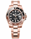 GMT Master II, 126715, CHNR Black/Brown, RG Bracelet