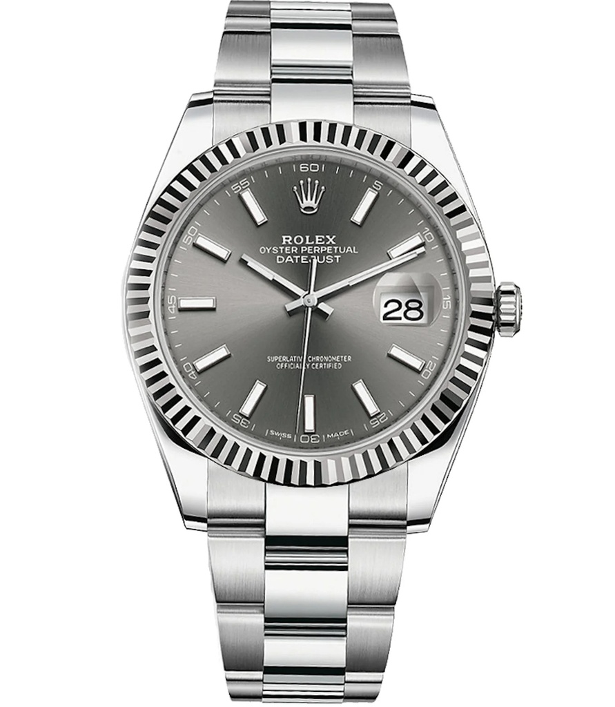 DateJust 126334, 41mm, Grey Dial on Oyster Bracelet