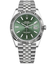 DateJust 126334, 41mm, Green Dial on Jubilee Bracelet