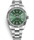 DateJust 126334, 41mm, Green Dial on Oyster Bracelet