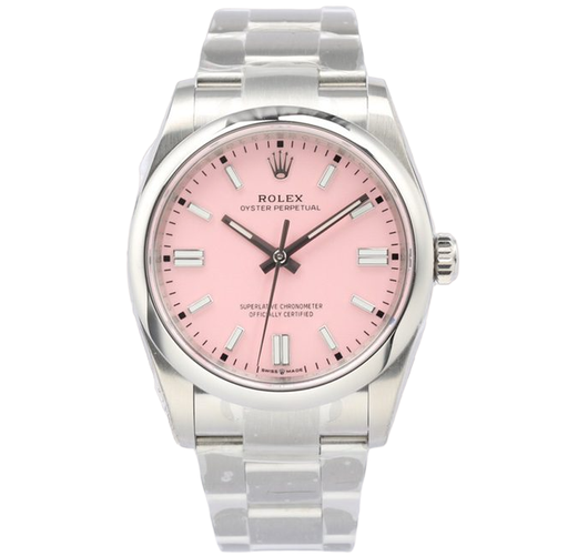 Oyster Perpetual 126000, 36mm, Pink Dial, Oyster Bracelet