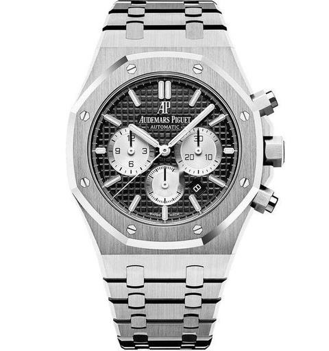 Royal Oak, 26331, IPF, Black/White Dial on SS Bracelet, A7750