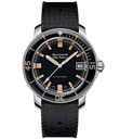 Fifty Fathoms 5008B Barakuda, GSF,  Black Dial on Black Rubber Strap, A1151