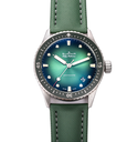 Fifty Fathoms Bathyscaphe, GF, Green Dial on Green Sail-Canvas Strap, A1315