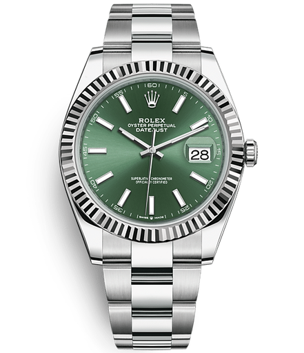 DateJust 126334, 41mm, Green Dial on Oyster Bracelet