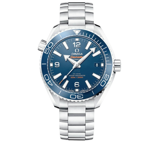 Planet Ocean 43.5mm SS VSF 1:1 Best Edition Blue Ceramic Bezel and Dial on SS Bracelet A8900 Super Clone