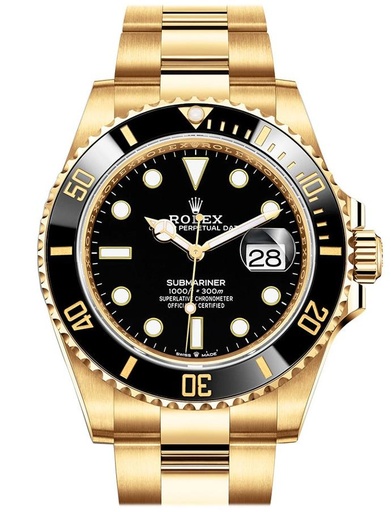 Submariner 126618, Full Gold 904L SS, VS, VS3235