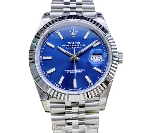 DateJust 126334, 41mm, Blue Dial on Jubile Bracelet