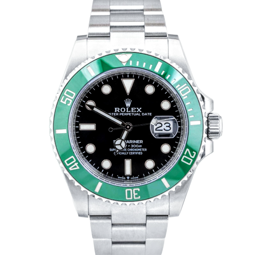 Submariner 126610 LV, "Starbucks" Black Ceramic 316F Stainless Steel