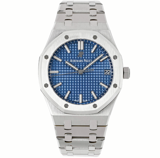 Royal Oak 15510, 41mm, “50th Anniversary”, Blue Dial on Stainless Steel Bracelet